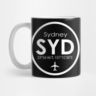 SYD, Sydney Kingsford Smith International Airport Mug